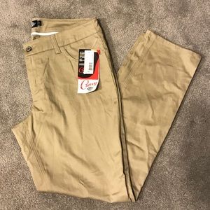 New Dickies Khakis Curvy 5 Pocket Sz 17